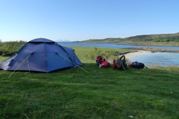 wild camping mull